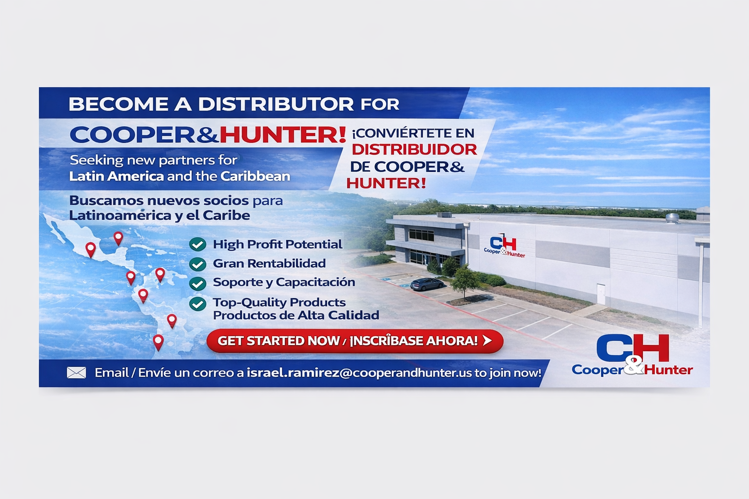 Cooper&Hunter International Distributor Program banner